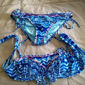Hobie Fringed Tankini/Bikini Bundle Medium